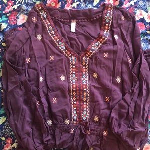 Xhilaration Embroidered Dress